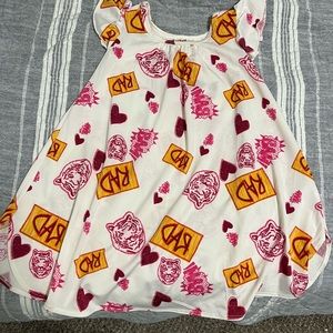 Dot dot smile swing Tiger dress size 3/4
